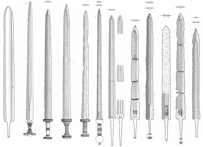 Spatha Swords Variations 1