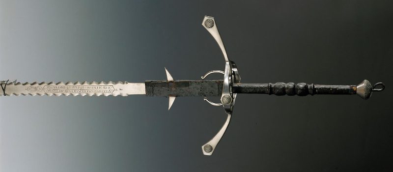 Flamberge Sword Mounting
