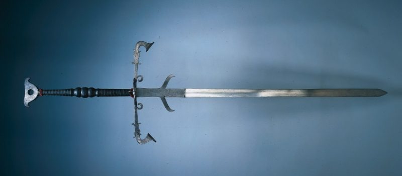 German Zweihander (two-handed) Sword of the bodyguard of Duke Julius of Brunswick-Lunüneberg