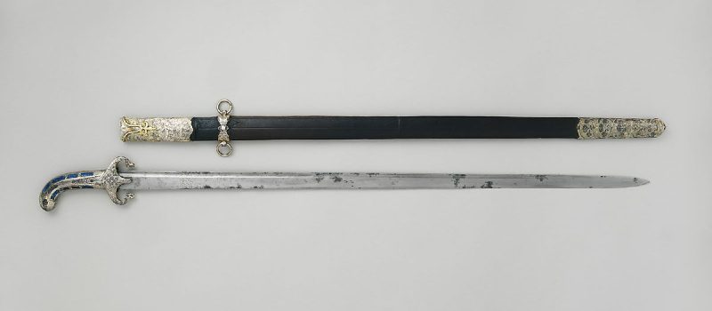Sword with Wooden Scabbard
