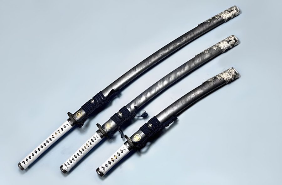 Japanese Swords Different Length