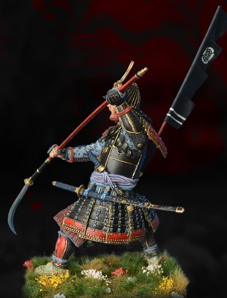 Samurai with a Naginata