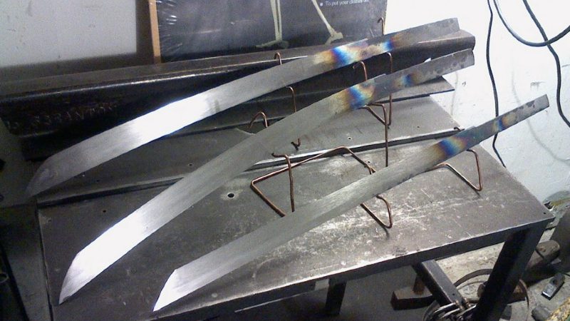 Titanium swords in the works
