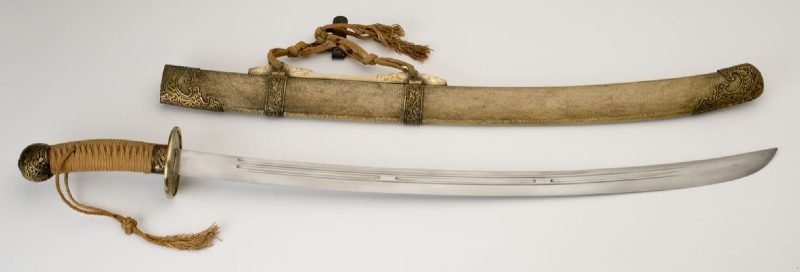 Épée Liuyedao de la fin de la période Qing