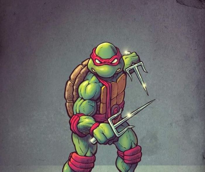 Raphael with Sai Sword