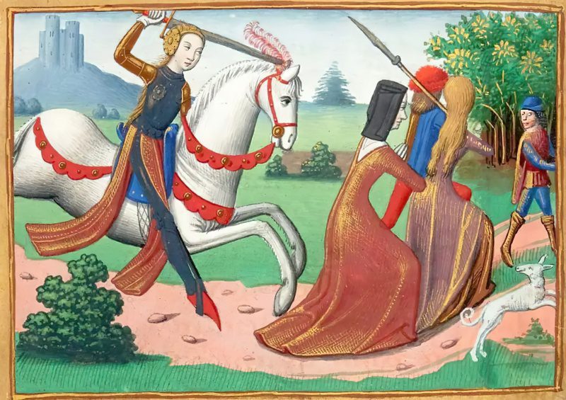 Use of the Joan of Arc Sword