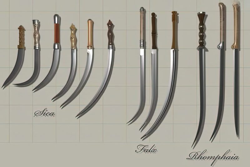 Types of Falx Swords