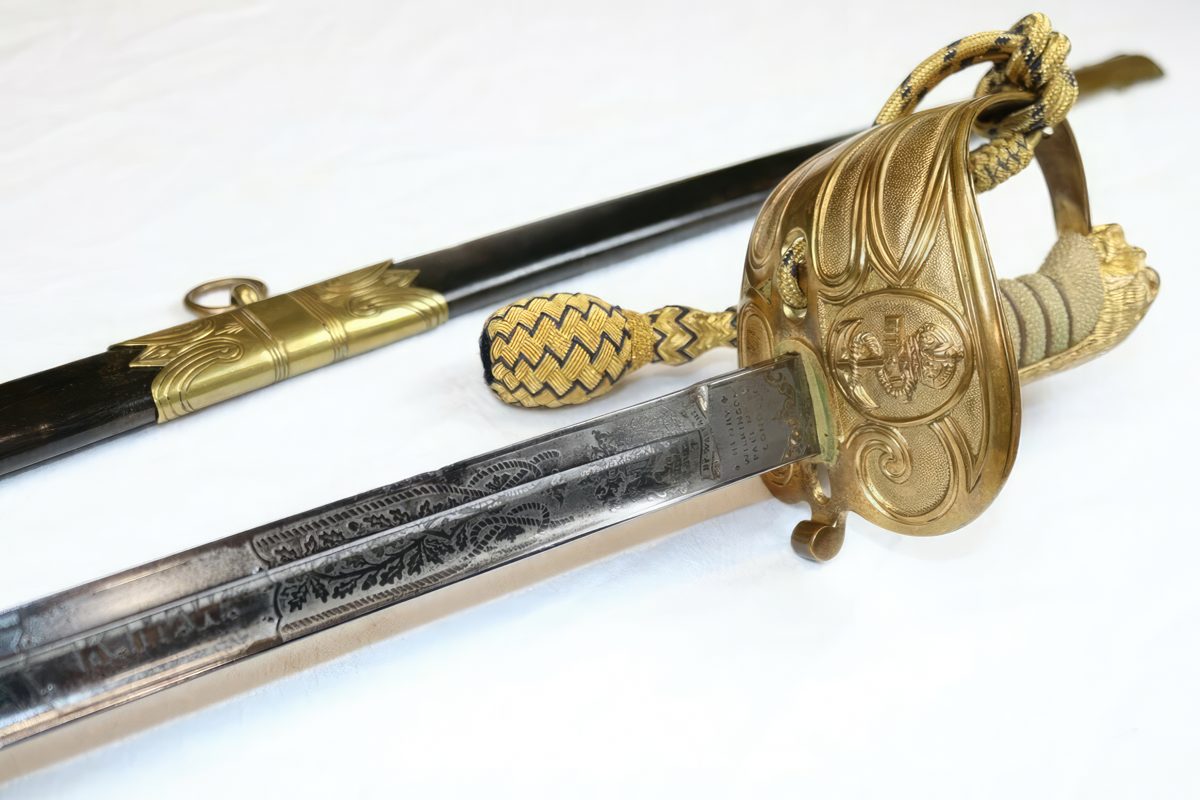 Navy Officer’s Sword: A History as Deep as the Oceans