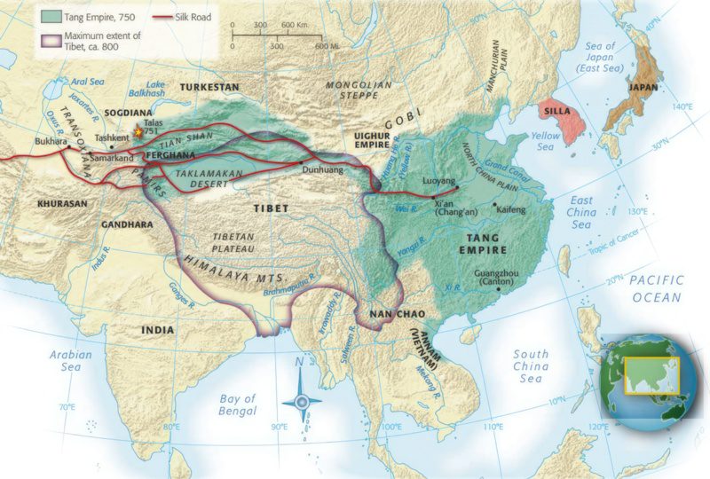 Tang Dynasty Territory