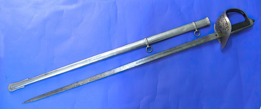 British Pattern 1897 Infantry Officers sword and scabbard 1910 1918