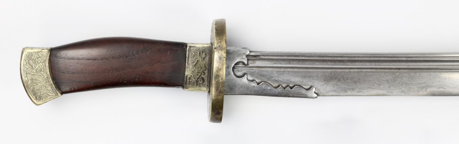 A tunkou on a Chinese saber