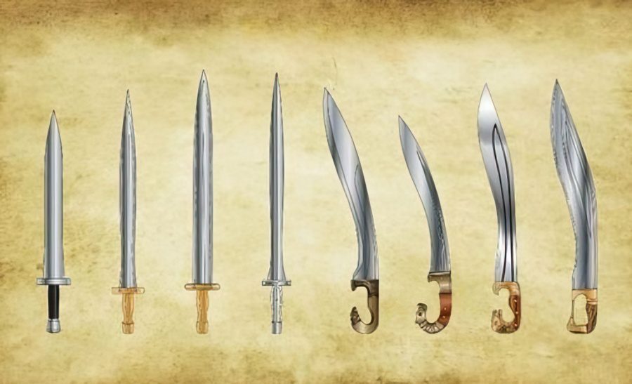 Alexander the Great and the swords he would have used