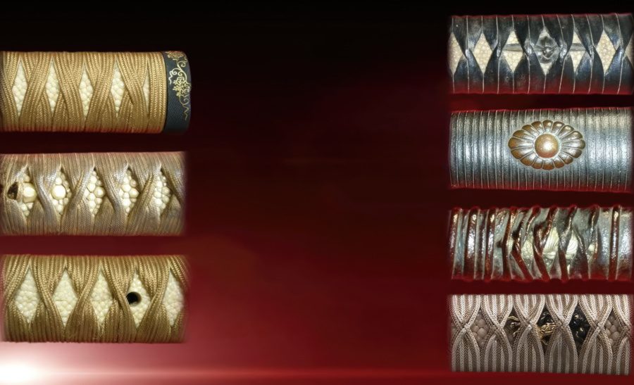 Different types of Katana handle Wraps