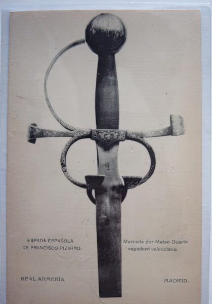 Francisco Pizarros sword