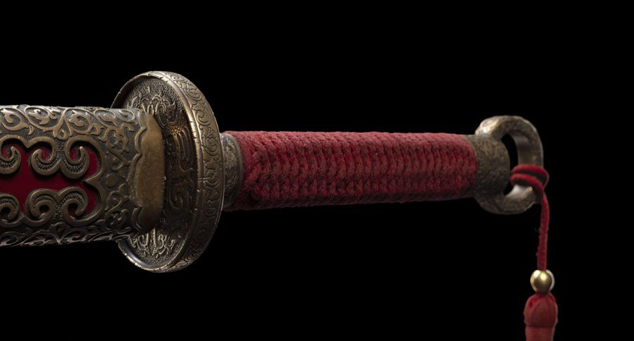 Handle and pommel of Mulans sword