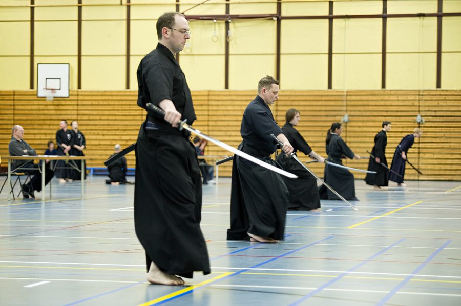 Iaido practitioners