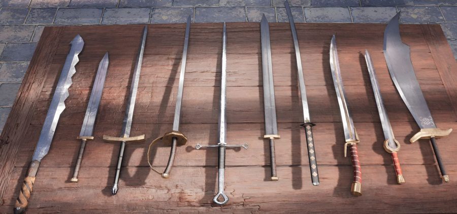 Types of Swords for Maintenance