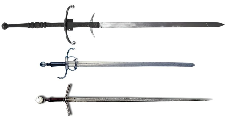 Double Edged Sword Weight different designs
