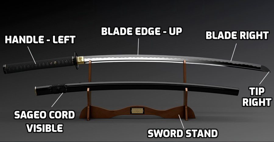 How to Display a Katana Sword 1