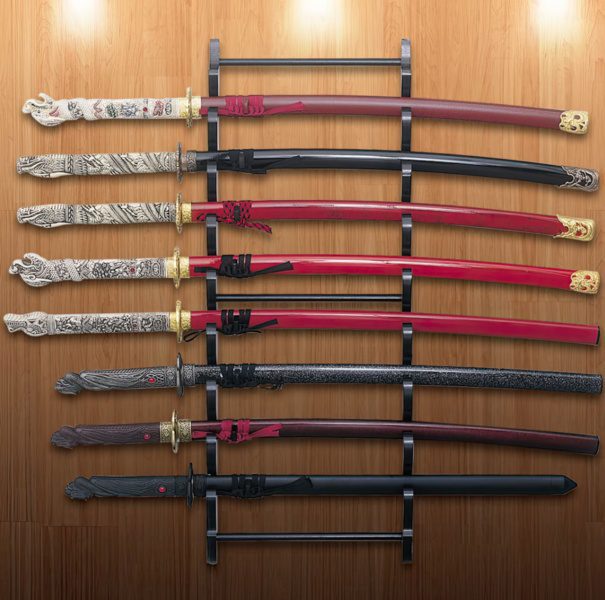 Katana Sword Wall Rack