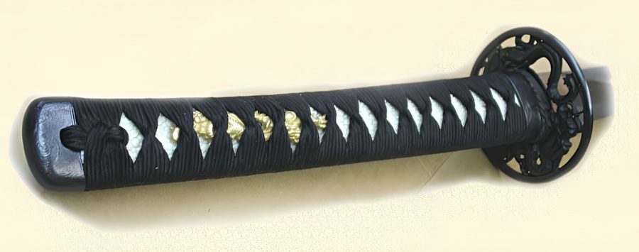 The handle length of a Katana